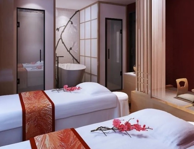 武汉东西湖高端会所桑拿环境展示（九）快乐驿站，体验水疗